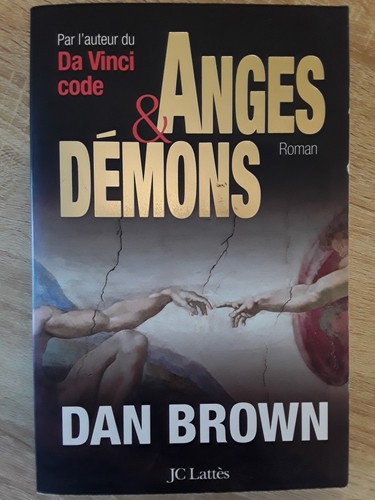 Livre anges démons dan - livre-,